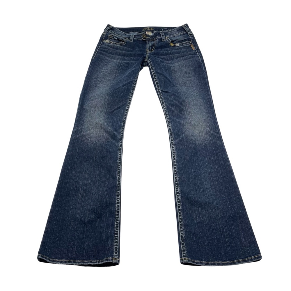 Silver Jeans Tuesday Low Rise Wide Leg Jeans Women’s Size 28x33 Y2K 2000s